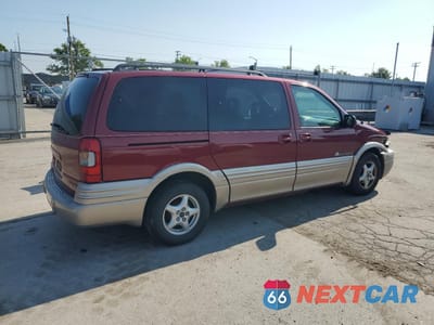 Trzecie zdjęcie samochodu z tyłu: 2002 PONTIAC MONTANA LUXURY VIN:1GMDX13E42D295038 - miniatura