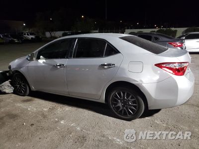 Drugie zdjęcie samochodu z przodu: 2015 TOYOTA COROLLA L VIN:5YFBURHE6FP235888 - miniatura