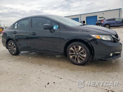 Czwarte zdjęcie samochodu z boku: 2013 HONDA CIVIC EXL VIN:2HGFB2F97DH514713 - miniatura