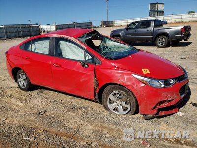 Czwarte zdjęcie samochodu z boku: 2017 CHEVROLET CRUZE LS VIN:1G1BC5SMXH7239953 - miniatura