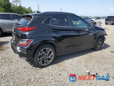 Trzecie zdjęcie samochodu z tyłu: 2022 HYUNDAI KONA N LINE VIN:KM8K33A34NU868461 - miniatura