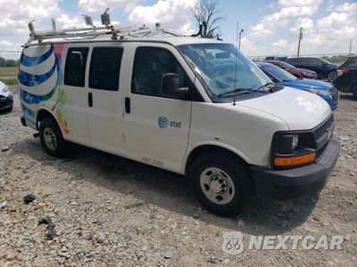 Czwarte zdjęcie samochodu z boku: 2015 CHEVROLET EXPRESS G2500 VIN:1GCWGFCF8F1213998 - miniatura