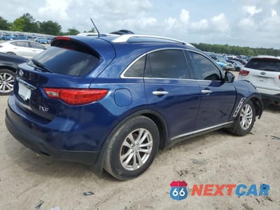 Trzecie zdjęcie samochodu z tyłu: 2013 INFINITI FX37 VIN:JN8CS1MU2DM140760 - miniatura