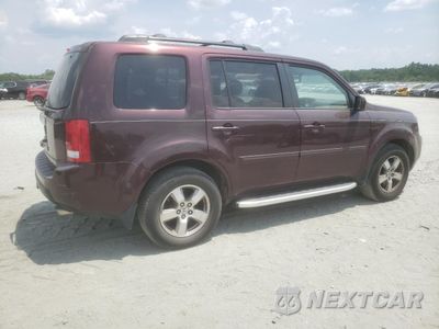 Trzecie zdjęcie samochodu z tyłu: 2009 HONDA PILOT EXL VIN:5FNYF38509B001022 - miniatura