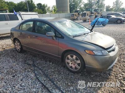 Czwarte zdjęcie samochodu z boku: 2008 HONDA CIVIC LX VIN:1HGFA16528L109491 - miniatura