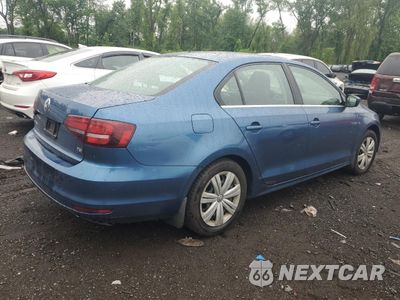 Trzecie zdjęcie samochodu z tyłu: 2017 VOLKSWAGEN JETTA S VIN:3VW2B7AJ4HM342480 - miniatura