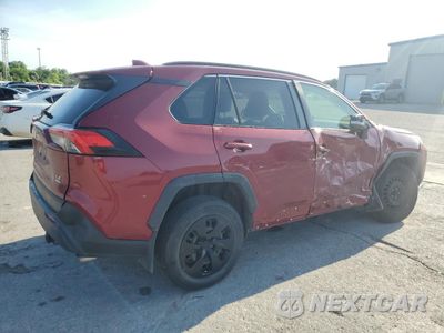 Trzecie zdjęcie samochodu z tyłu: 2019 TOYOTA RAV4 LE VIN:JTMG1RFV6KJ019314 - miniatura