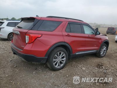 Trzecie zdjęcie samochodu z tyłu: 2023 FORD EXPLORER XLT VIN:1FMSK8DHXPGB76679 - miniatura