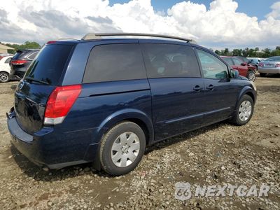 Trzecie zdjęcie samochodu z tyłu: 2006 NISSAN QUEST S VIN:5N1BV28U36N126454 - miniatura