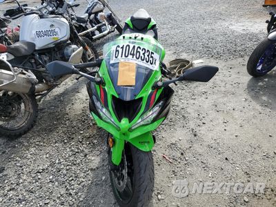 Drugie zdjęcie samochodu z przodu: 2021 KAWASAKI ZX636 K VIN:JKBZXJG13MA015377 - miniatura