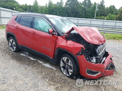 Czwarte zdjęcie samochodu z boku: 2020 JEEP COMPASS LIMITED VIN:3C4NJDCB2LT143370 - miniatura