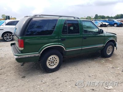 Trzecie zdjęcie samochodu z tyłu: 1997 CHEVROLET BLAZER VIN:1GNDT13W4VK110812 - miniatura