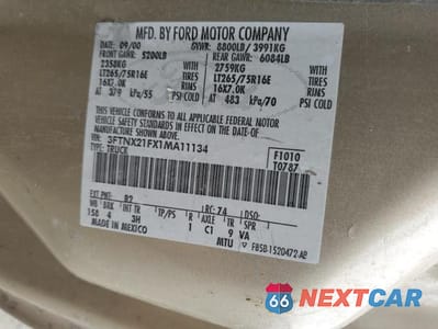 Zdjęcie 12 z 12 samochodu: 2001 FORD F250 SUPER DUTY VIN:3FTNX21FX1MA11134 - miniatura