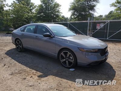 Czwarte zdjęcie samochodu z boku: 2025 HONDA ACCORD HYBRID SPORT VIN:1HGCY2F55SA039587 - miniatura
