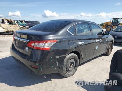 Trzecie zdjęcie samochodu z tyłu: 2015 NISSAN SENTRA S VIN:3N1AB7AP7FY256432 - miniatura