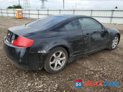 Trzecie zdjęcie samochodu z tyłu: 2004 INFINITI G35 VIN:JNKCV54E44M307587 - miniatura