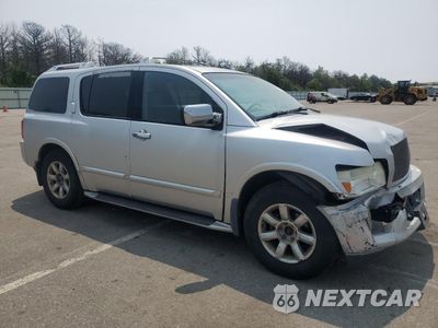 Czwarte zdjęcie samochodu z boku: 2004 INFINITI QX56 VIN:5N3AA08CX4N805242 - miniatura