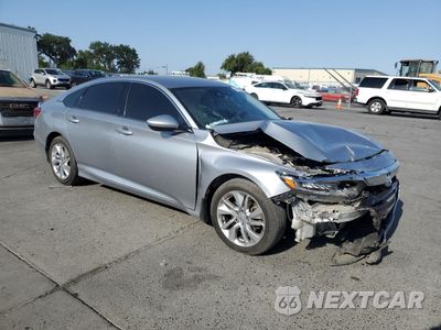 Czwarte zdjęcie samochodu z boku: 2019 HONDA ACCORD LX VIN:1HGCV1F14KA116563 - miniatura