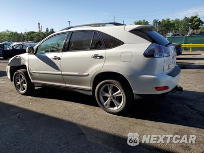 Drugie zdjęcie samochodu z przodu: 2008 LEXUS RX 400H VIN:JTJHW31U882044314 - miniatura