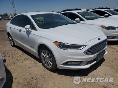 Czwarte zdjęcie samochodu z boku: 2017 FORD FUSION SE HYBRID VIN:3FA6P0LU3HR409180 - miniatura