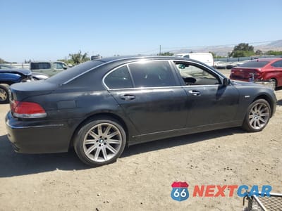 Piąte zdjęcie samochodu w środku: 2006 BMW 750 LI VIN:WBAHN83576DT60262 - miniatura