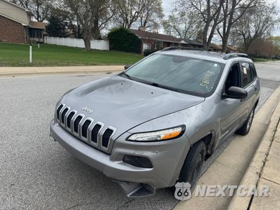 Drugie zdjęcie samochodu z przodu: 2017 JEEP CHEROKEE SPORT VIN:1C4PJMAB0HW530125 - miniatura