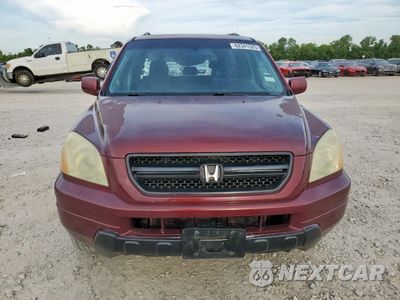 Piąte zdjęcie samochodu w środku: 2003 HONDA PILOT EXL VIN:2HKYF18513H593690 - miniatura