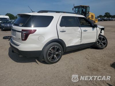 Trzecie zdjęcie samochodu z tyłu: 2014 FORD EXPLORER SPORT VIN:1FM5K8GT9EGB32585 - miniatura