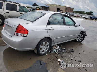 Trzecie zdjęcie samochodu z tyłu: 2009 KIA SPECTRA EX VIN:KNAFE221795658103 - miniatura