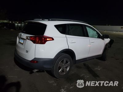Trzecie zdjęcie samochodu z tyłu: 2015 TOYOTA RAV4 XLE VIN:2T3RFREV4FW406690 - miniatura