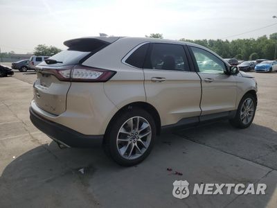 Trzecie zdjęcie samochodu z tyłu: 2017 FORD EDGE TITANIUM VIN:2FMPK4K94HBB73098 - miniatura