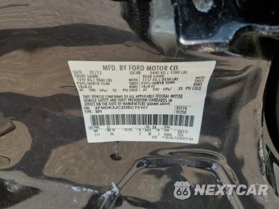 Zdjęcie 13 z 13 samochodu: 2013 FORD EDGE SEL VIN:2FMDK3JC2DBC73107 - miniatura