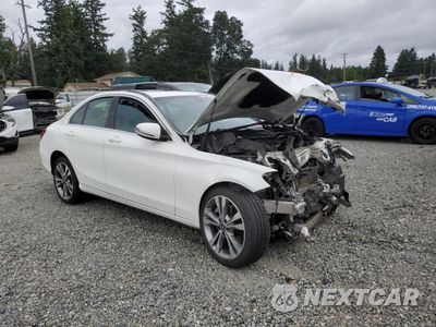 Czwarte zdjęcie samochodu z boku: 2018 MERCEDES-BENZ C 300 4MATIC VIN:55SWF4KB9JU239966 - miniatura