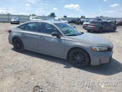 Czwarte zdjęcie samochodu z boku: 2025 HONDA CIVIC SPORT VIN:2HGFE2F50SH534576 - miniatura