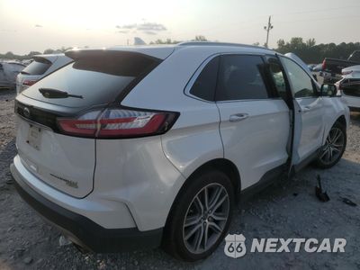 Trzecie zdjęcie samochodu z tyłu: 2019 FORD EDGE TITANIUM VIN:2FMPK3K96KBB00932 - miniatura