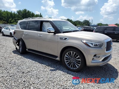 Czwarte zdjęcie samochodu z boku: 2021 INFINITI QX80 SENSORY VIN:JN8AZ2BE6M9271410 - miniatura