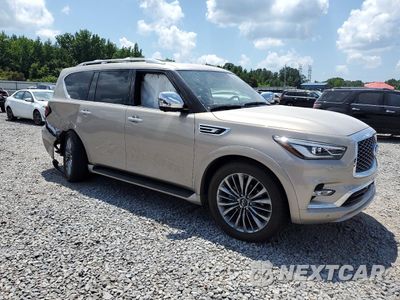 Czwarte zdjęcie samochodu z boku: 2021 INFINITI QX80 SENSORY VIN:JN8AZ2BE6M9271410 - miniatura