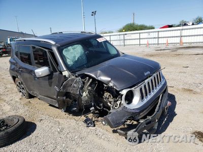Czwarte zdjęcie samochodu z boku: 2017 JEEP RENEGADE LIMITED VIN:ZACCJBDB9HPG63722 - miniatura