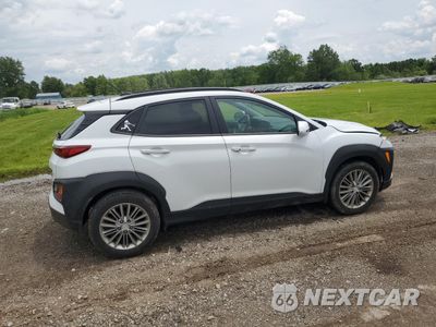 Trzecie zdjęcie samochodu z tyłu: 2019 HYUNDAI KONA SEL VIN:KM8K22AA2KU194656 - miniatura