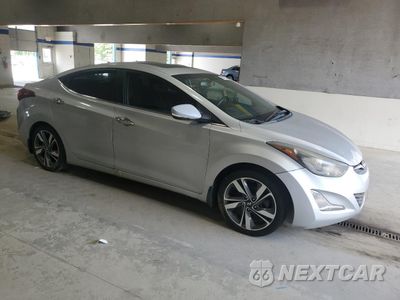 Czwarte zdjęcie samochodu z boku: 2014 HYUNDAI ELANTRA SE VIN:KMHDH4AE2EU074401 - miniatura
