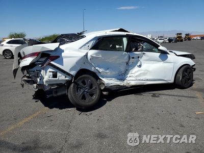 Trzecie zdjęcie samochodu z tyłu: 2022 HYUNDAI ELANTRA SEL VIN:5NPLS4AG6NH063401 - miniatura
