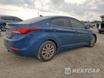 Trzecie zdjęcie samochodu z tyłu: 2014 HYUNDAI ELANTRA SE VIN:KMHDH4AE2EU058103 - miniatura