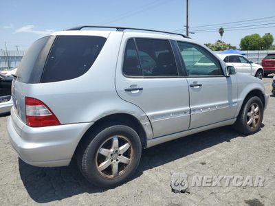 Trzecie zdjęcie samochodu z tyłu: 2002 MERCEDES-BENZ ML 500 VIN:4JGAB75E32A362473 - miniatura