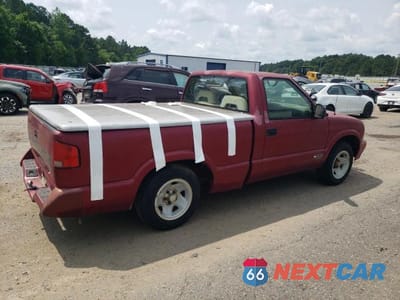 Trzecie zdjęcie samochodu z tyłu: 1995 CHEVROLET S TRUCK S10 VIN:1GCCS1441SK262322 - miniatura
