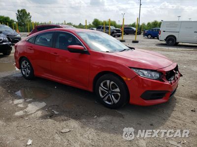 Czwarte zdjęcie samochodu z boku: 2016 HONDA CIVIC LX VIN:2HGFC2F54GH540104 - miniatura