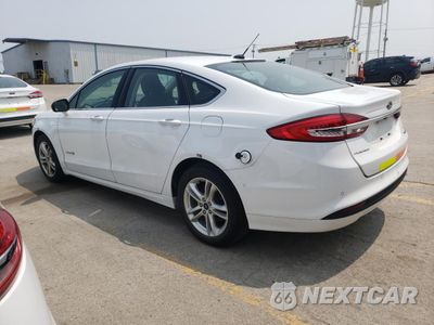 Drugie zdjęcie samochodu z przodu: 2018 FORD FUSION SE HYBRID VIN:3FA6P0LU1JR172081 - miniatura