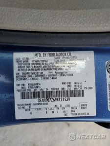 Zdjęcie 12 z 12 samochodu: 2009 FORD FUSION SE VIN:3FAHP07Z69R121539 - miniatura
