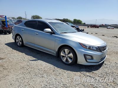Czwarte zdjęcie samochodu z boku: 2014 KIA OPTIMA HYBRID VIN:KNAGN4AD6E5067492 - miniatura