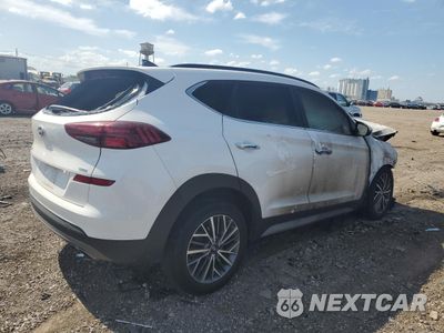 Trzecie zdjęcie samochodu z tyłu: 2020 HYUNDAI TUCSON LIMITED VIN:KM8J3CAL8LU143700 - miniatura