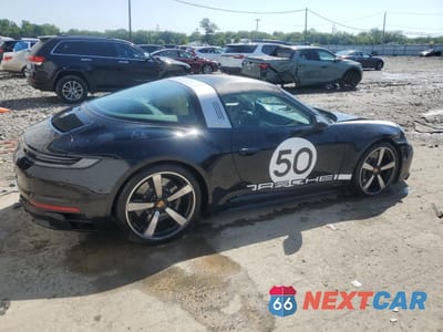 Trzecie zdjęcie samochodu z tyłu: 2021 PORSCHE 911 TARGA 4S VIN:WP0BB2A92MS235716 - miniatura